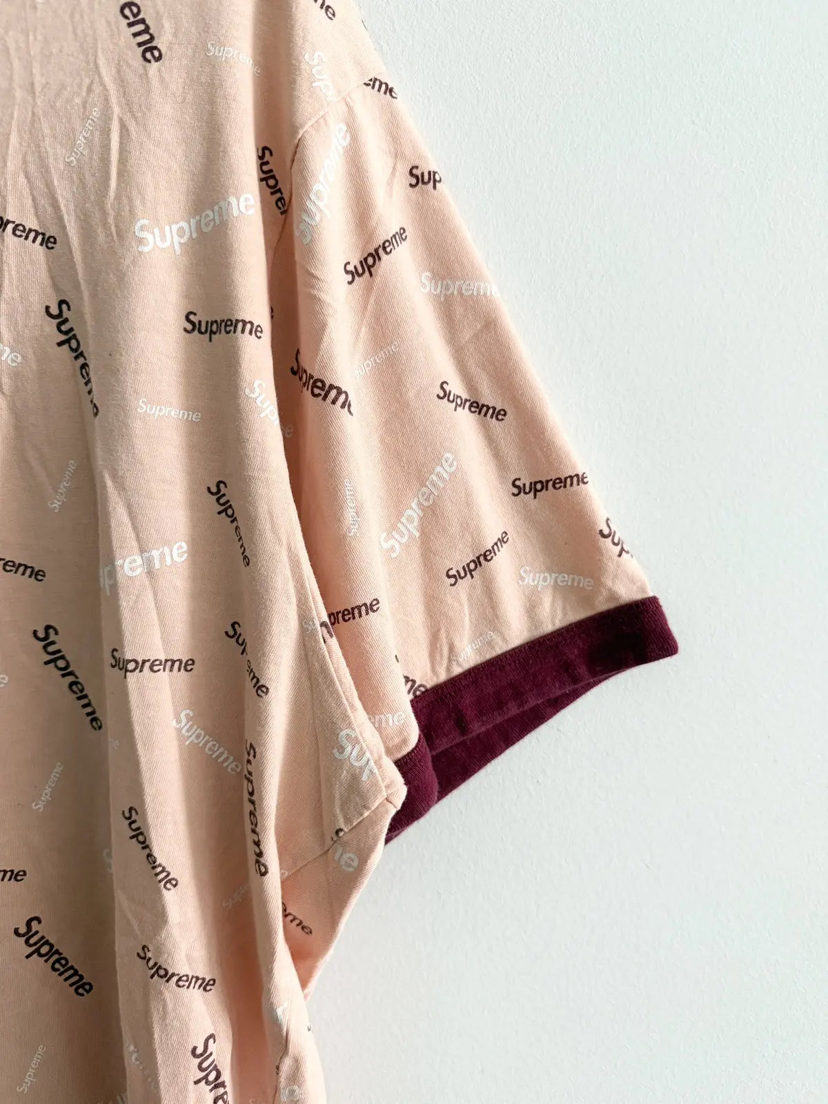 2018 Supreme Scatter Ringer Tee