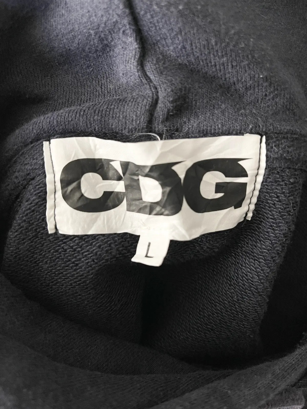 2010s Comme Des Garçons CDG Logo Hoodie