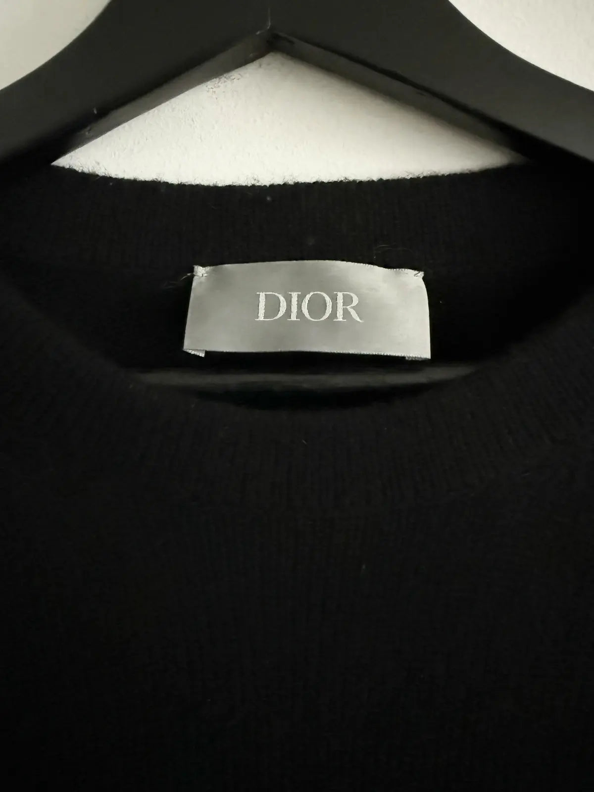 Dior Cashmere Couture Box Logo Sweater