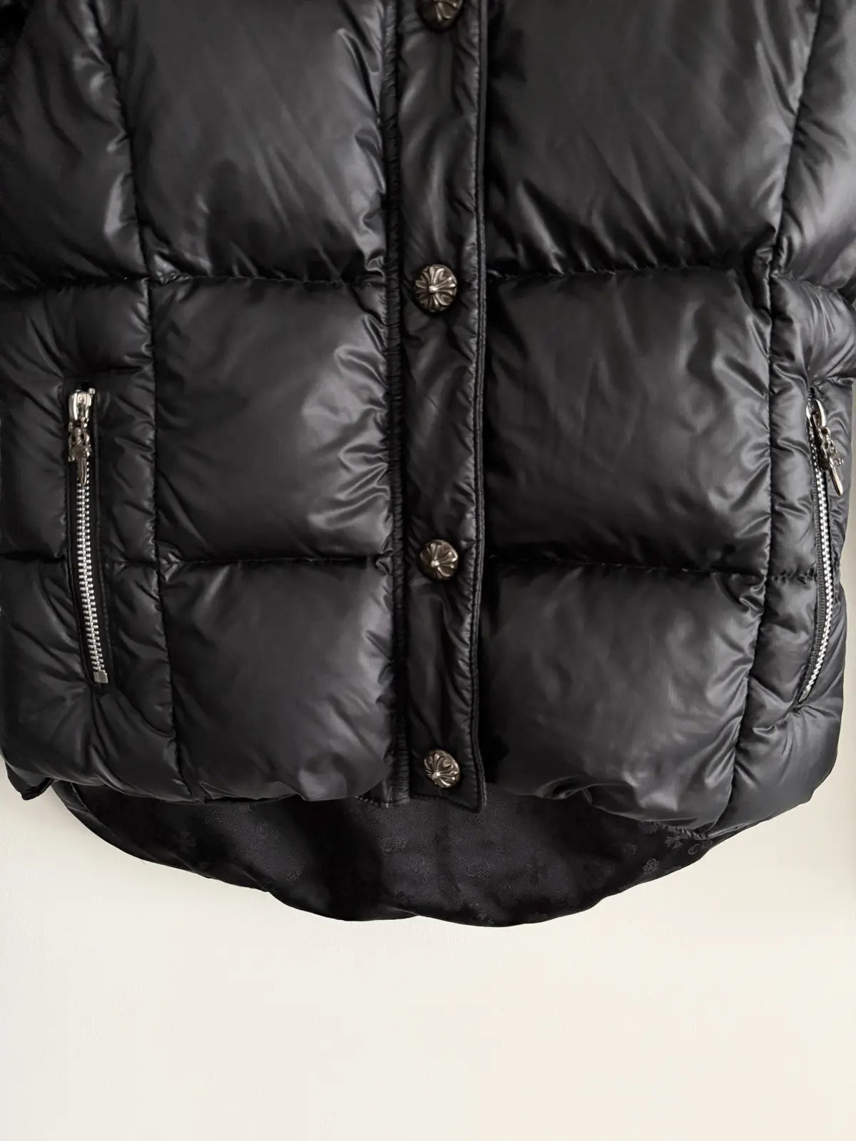 Chrome Hearts Dagger Puffer Jacket
