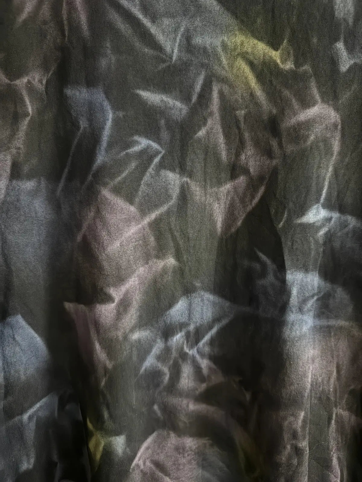 Saint Laurent Paris Tie Dye Center Logo Tee