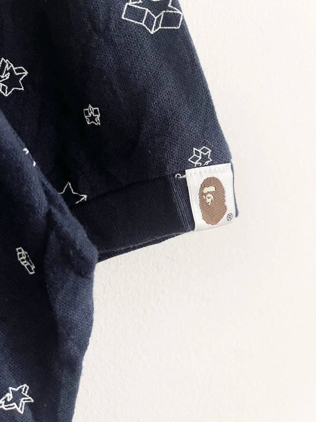 2000s Bape 3D Stars Polo Shirt
