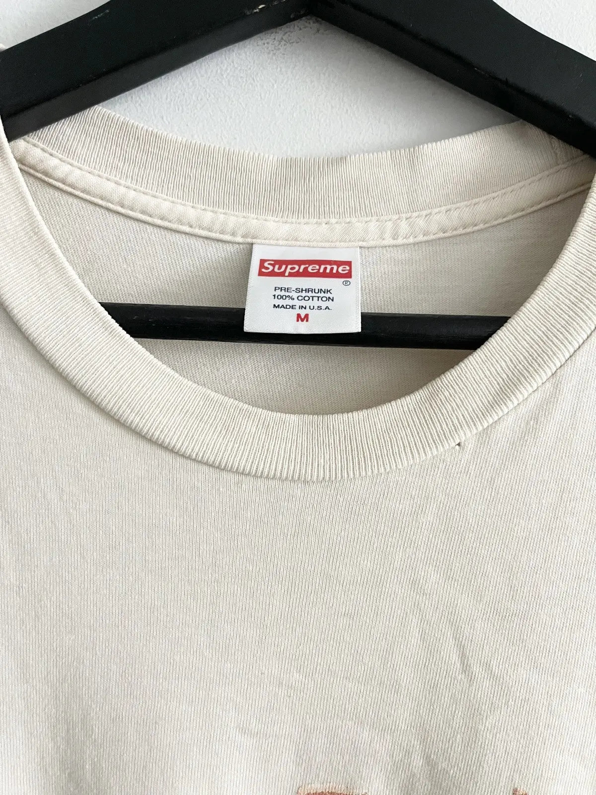 2018 Supreme Fuck You Hand Sign Tee