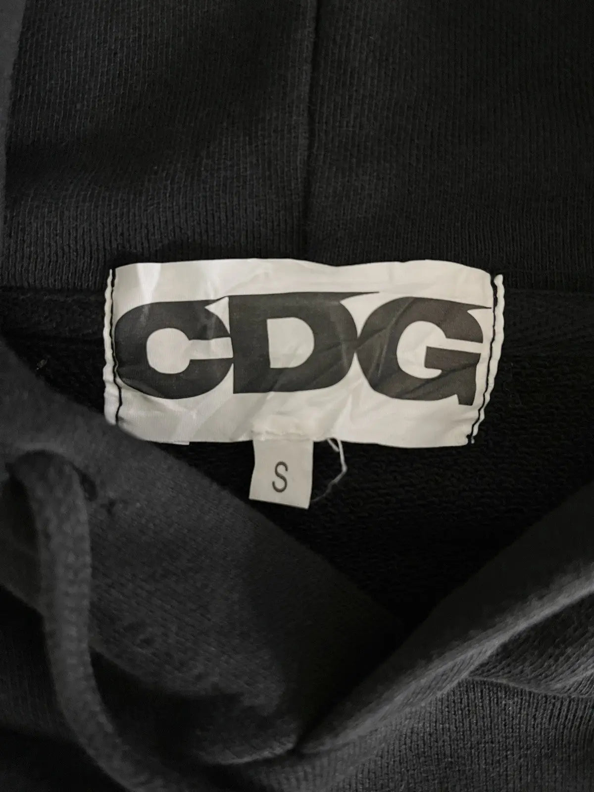 2010s Comme Des Garçons CDG Golden Logo Hoodie