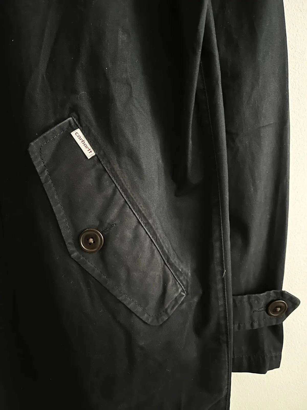 2010s Carhartt WIP Navy Martin Jacket