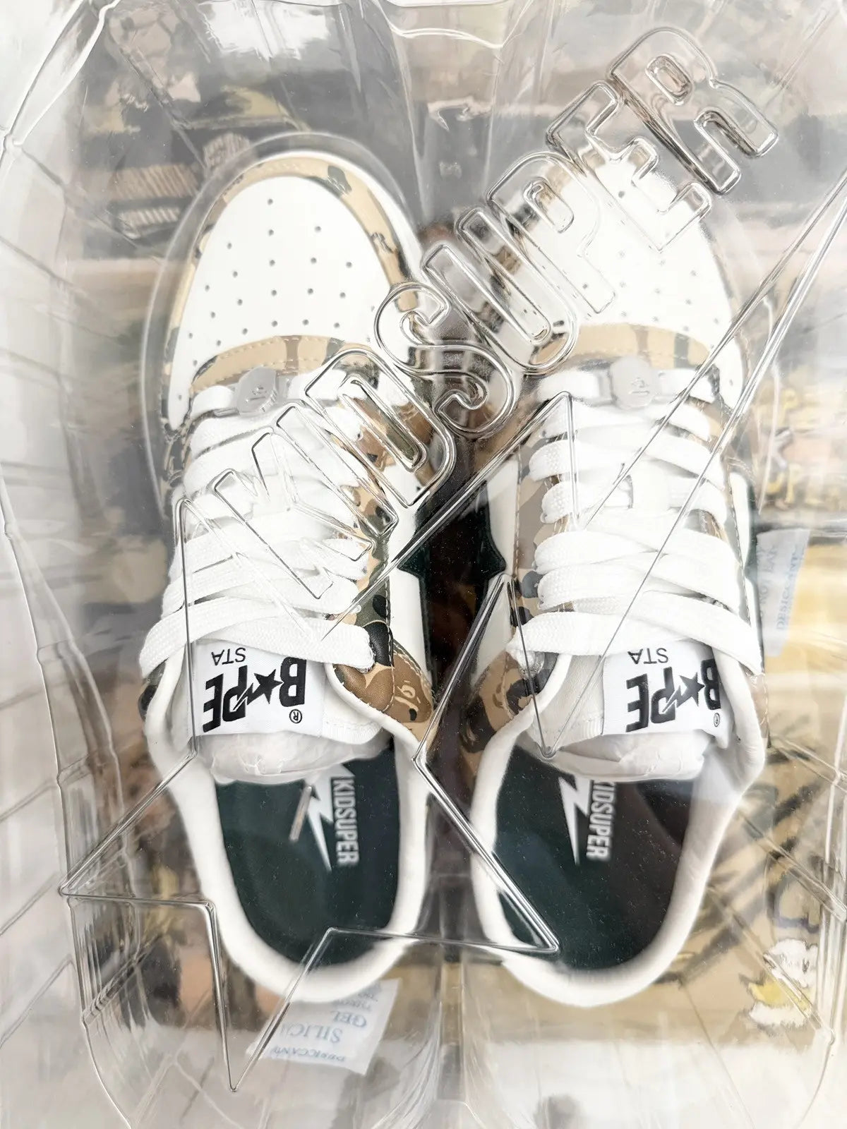 Bape x KidSuper Camo Mule Clog Shoe