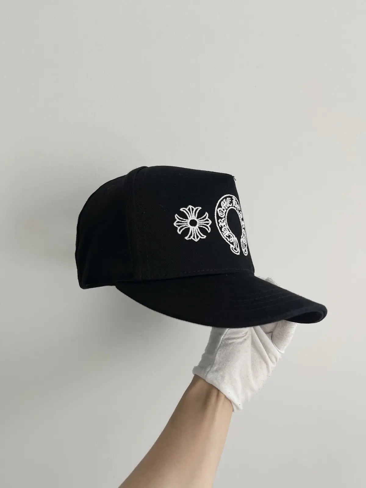 Chrome Hearts Horseshoe Denim Baseball Hat