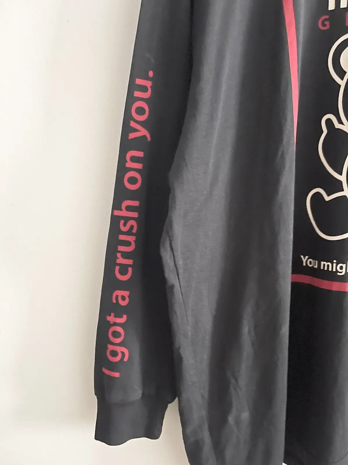 00s Hysteric Glamour Angry Bear Needs Somebody LS Tee