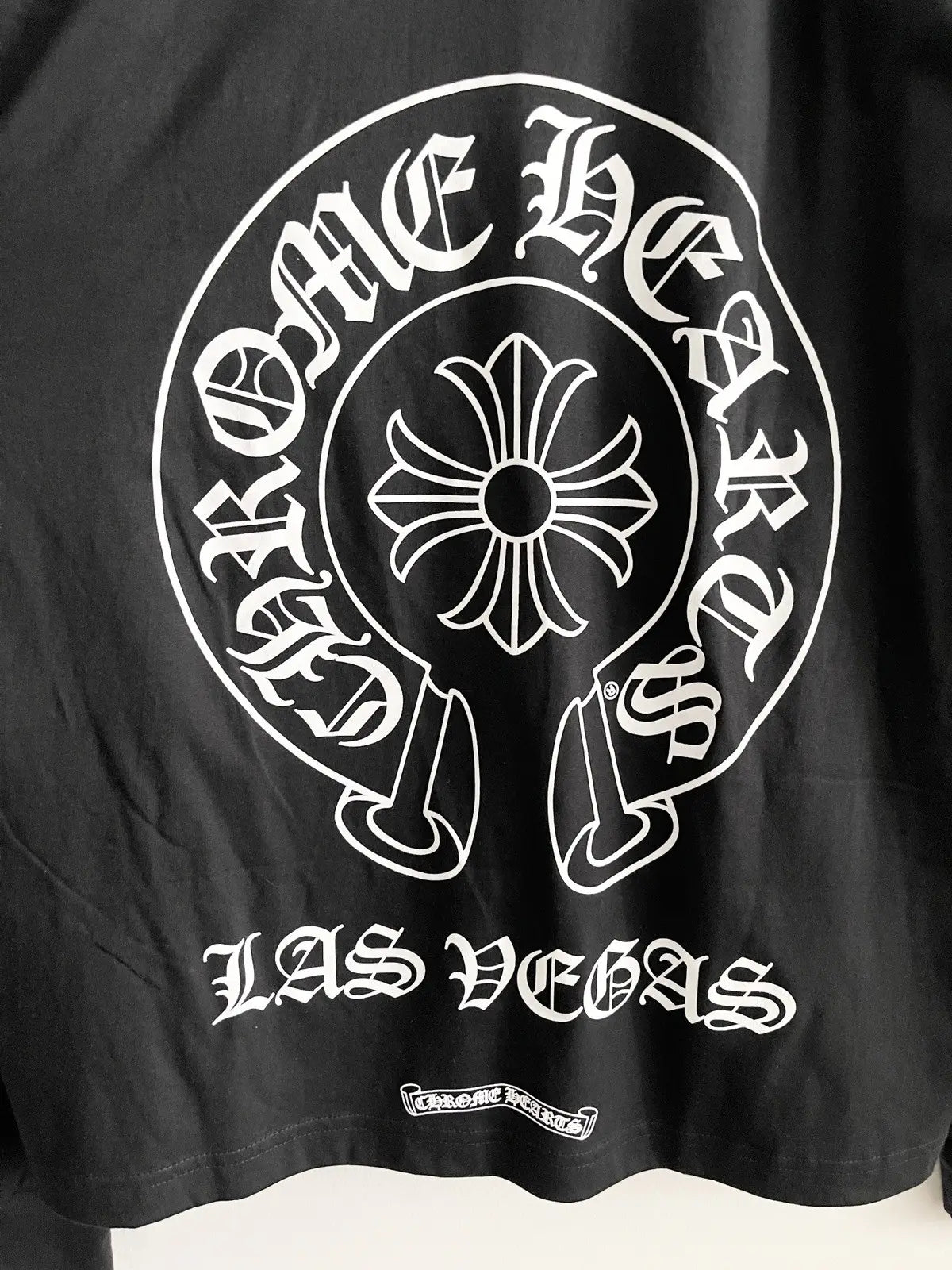 Chrome Hearts Las Vegas Horseshoe Floral LS Tee