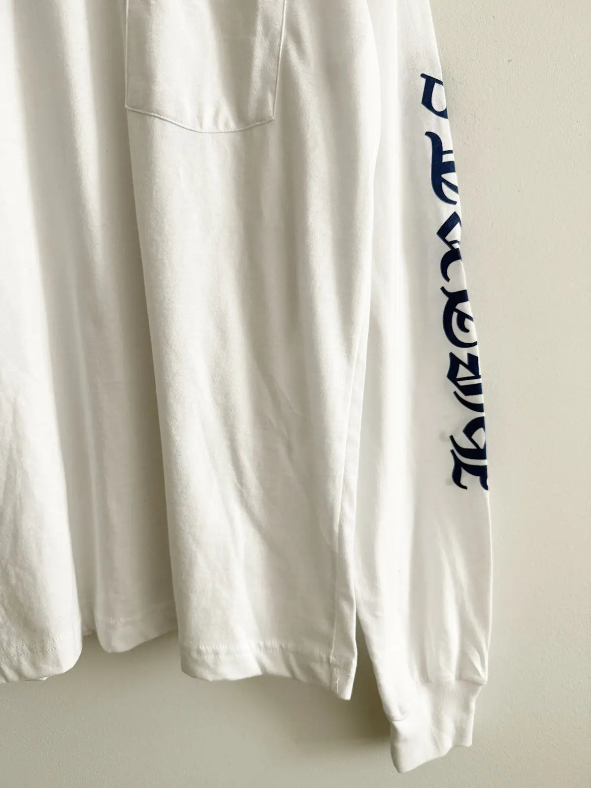 Chrome Hearts Dodgers Neck Script LS Tee
