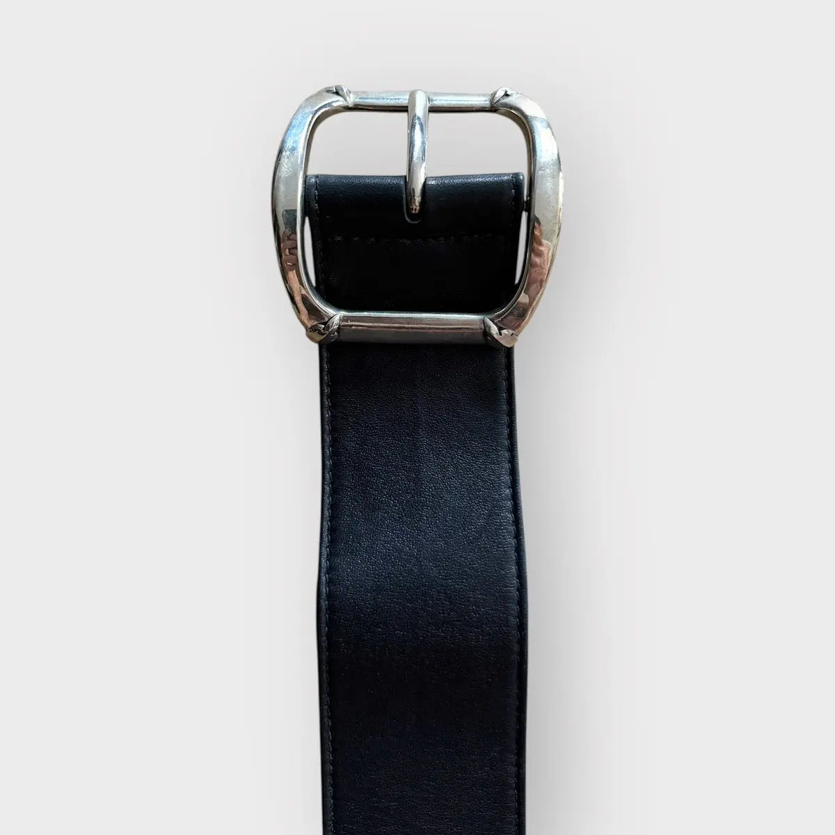 Chrome Hearts Flerknee Buckle Leather Bracelet