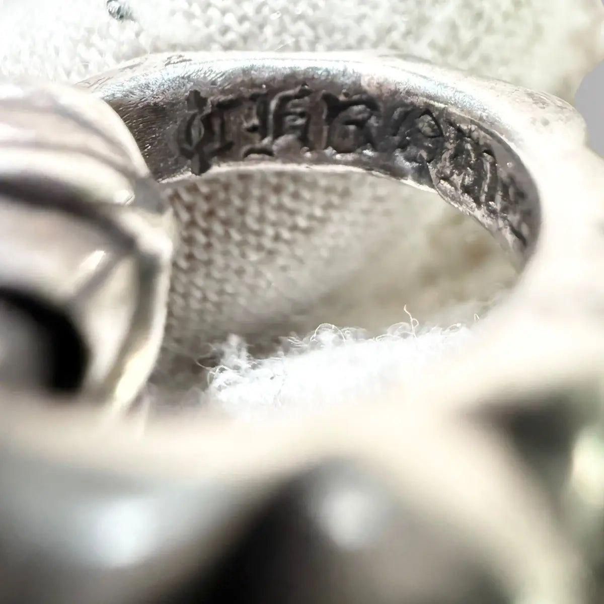 Chrome Hearts .925 Sliver Capana Pendant