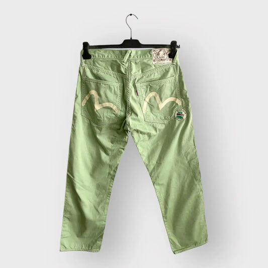 2005 Evisu Push Hills Golf Club Jumbo Logo Pants