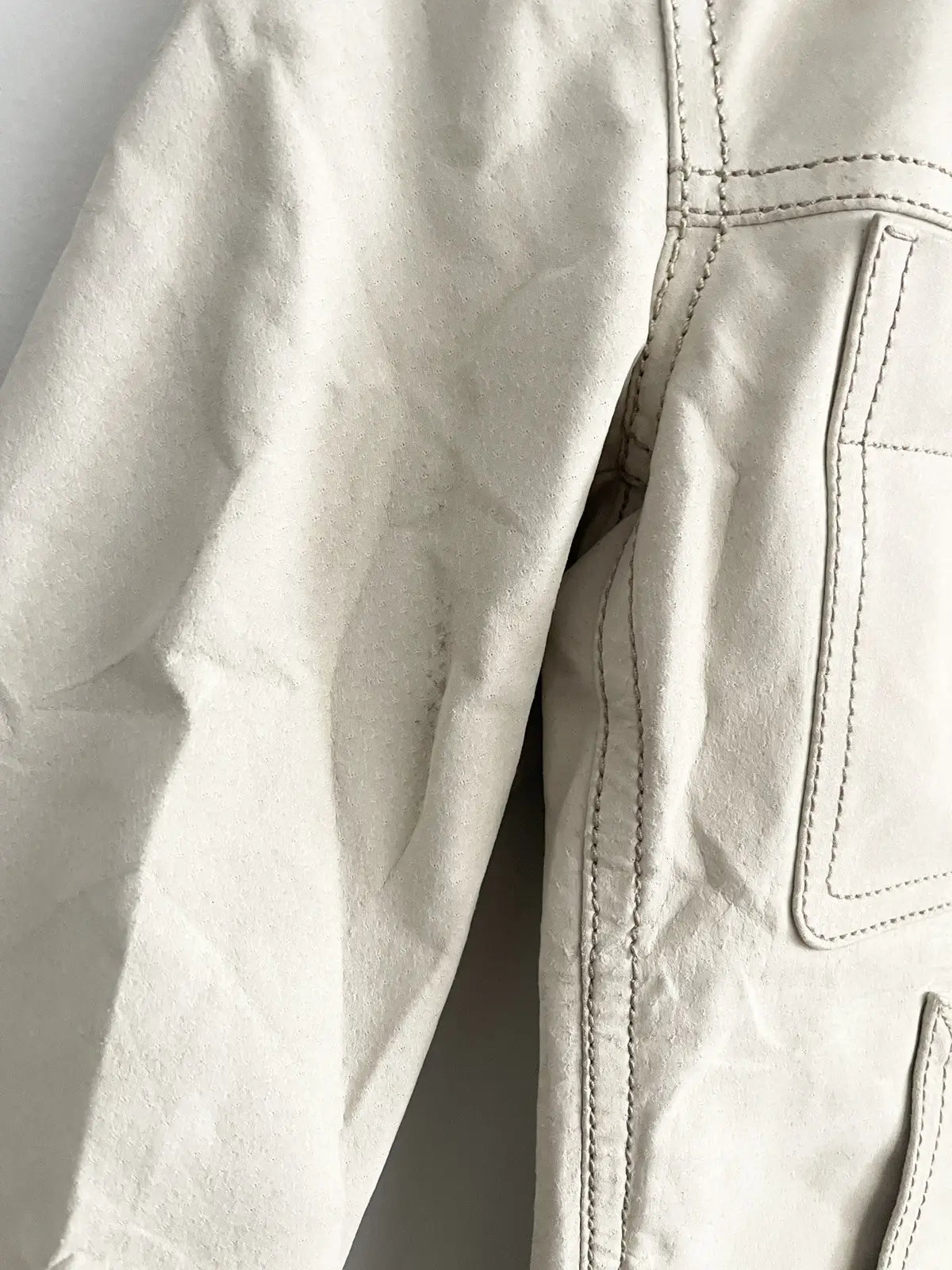 Louis Vuitton Leather Denim Jacket