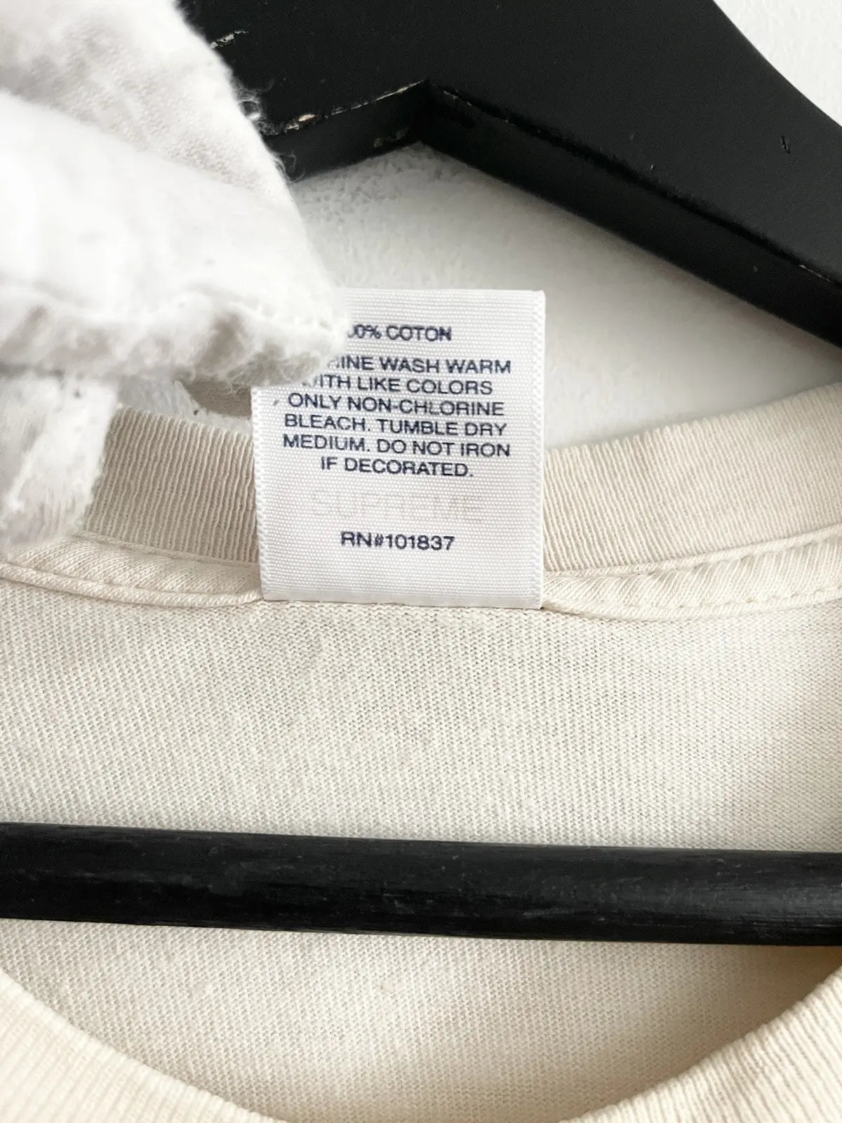 2018 Supreme Fuck You Hand Sign Tee