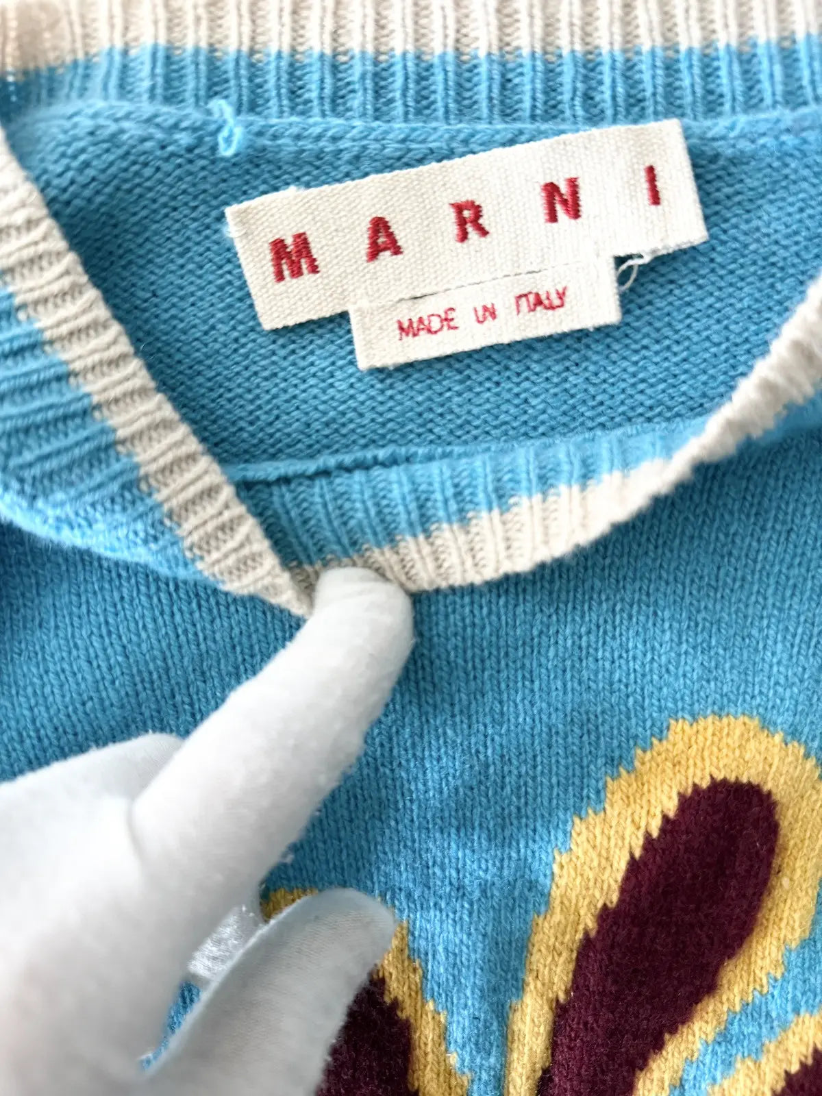 Marni 70’s Flower Cashmere Sweater