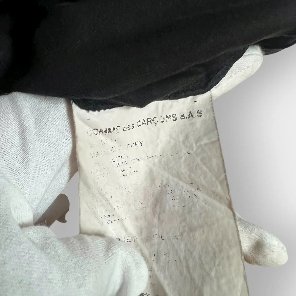 2010s Comme Des Garçons Shirt Center Logo Tee