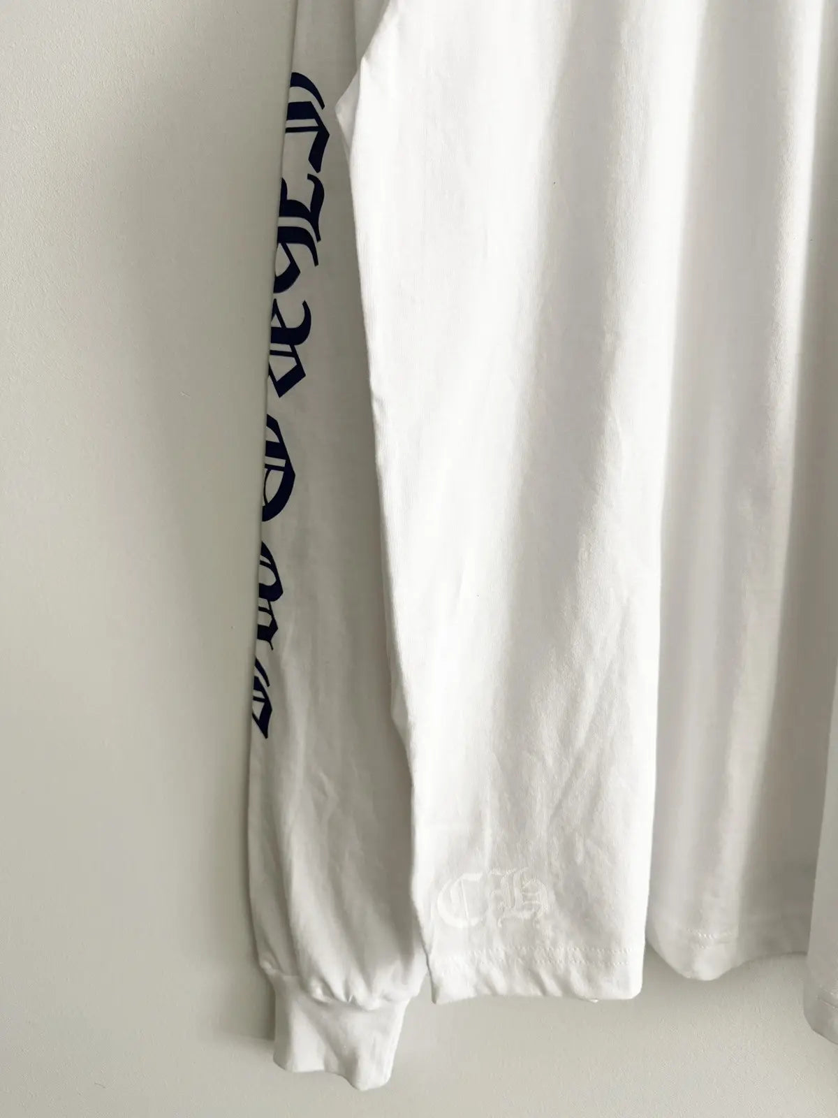 Chrome Hearts Dodgers Neck Script LS Tee