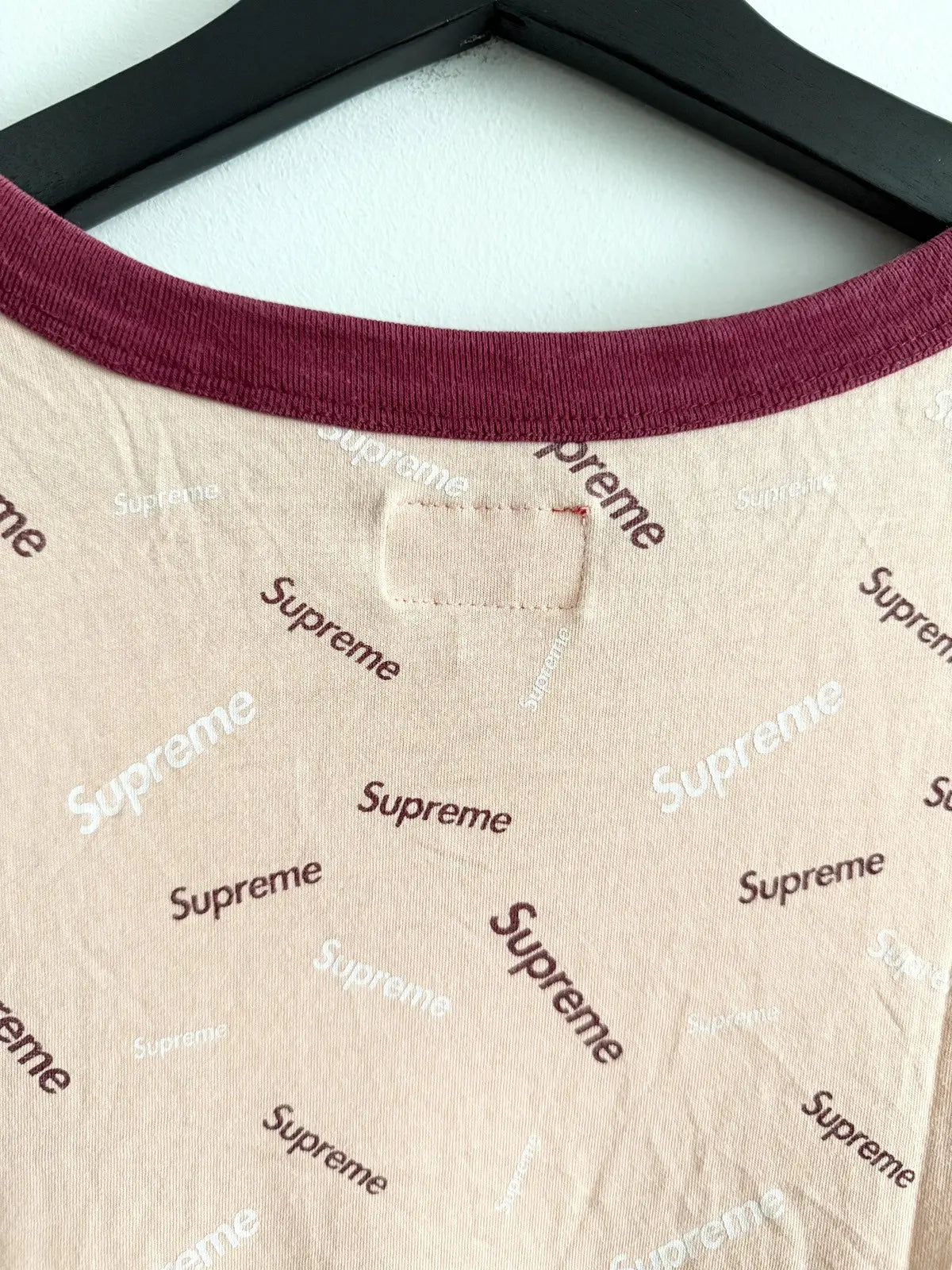2018 Supreme Scatter Ringer Tee
