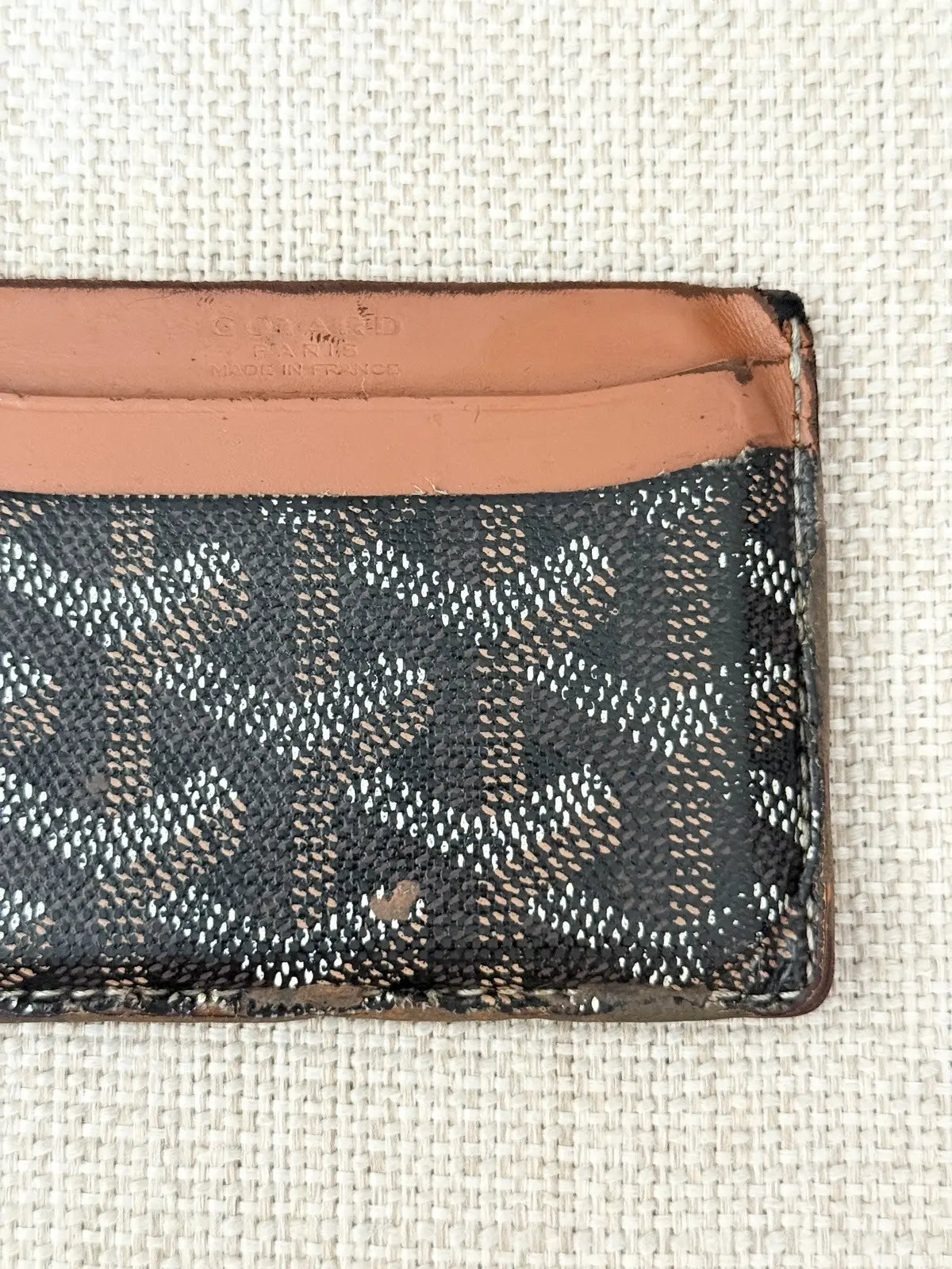 Goyard Sulpice Goyardline Card Holder