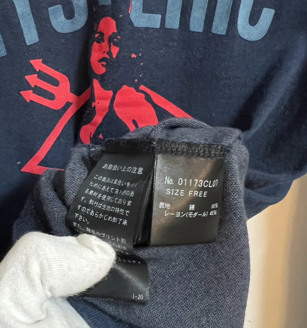 2010s Hysteric Glamour Devil Fuels LS Tee