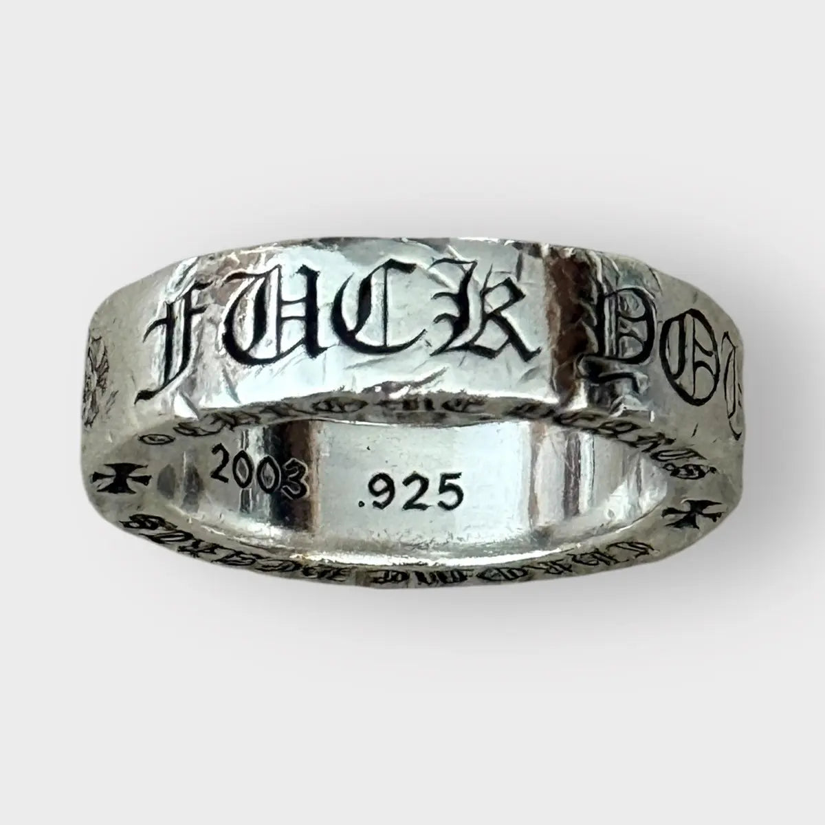 Chrome Hearts FUCK YOU Spacer Ring