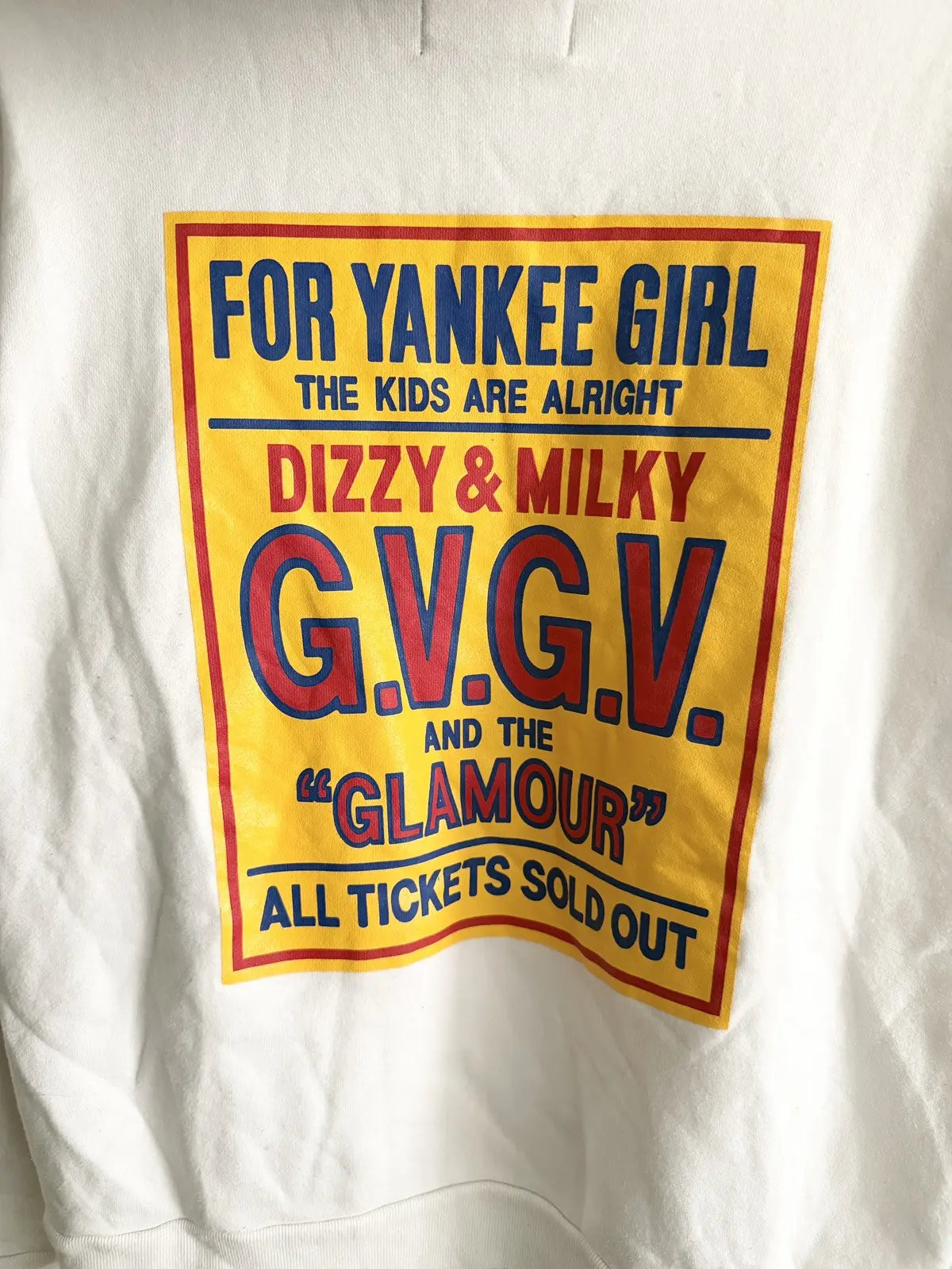 2010s Hysteric Glamour Girl Ticket Sold Out Hoodie