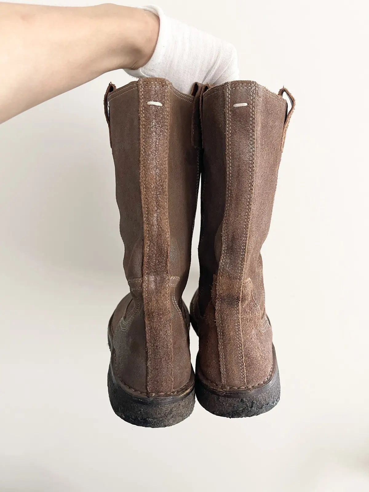 Maison Margiela Leather Pecos Boots