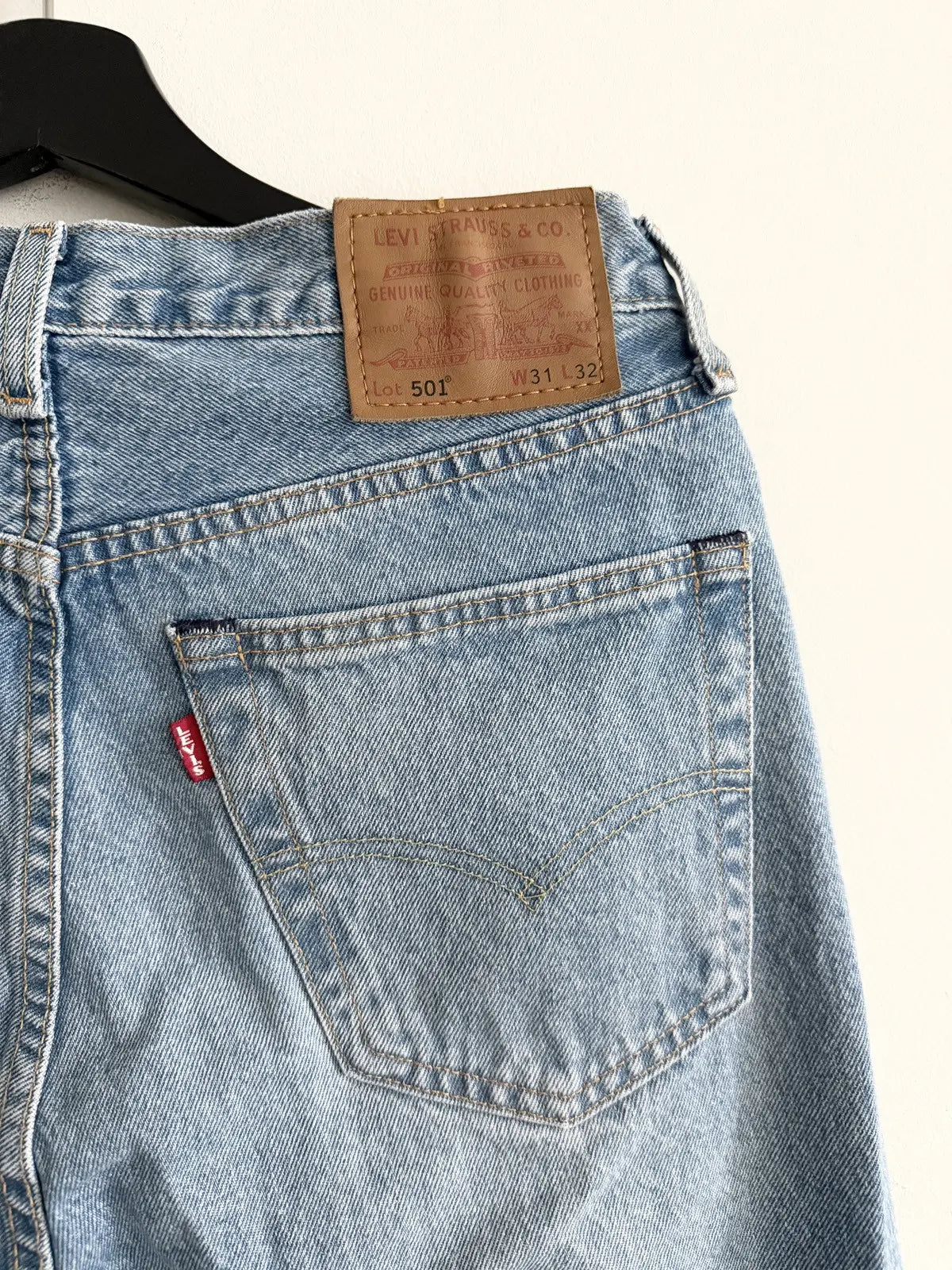 Levi’s 501 Knee Fade Denim Jeans