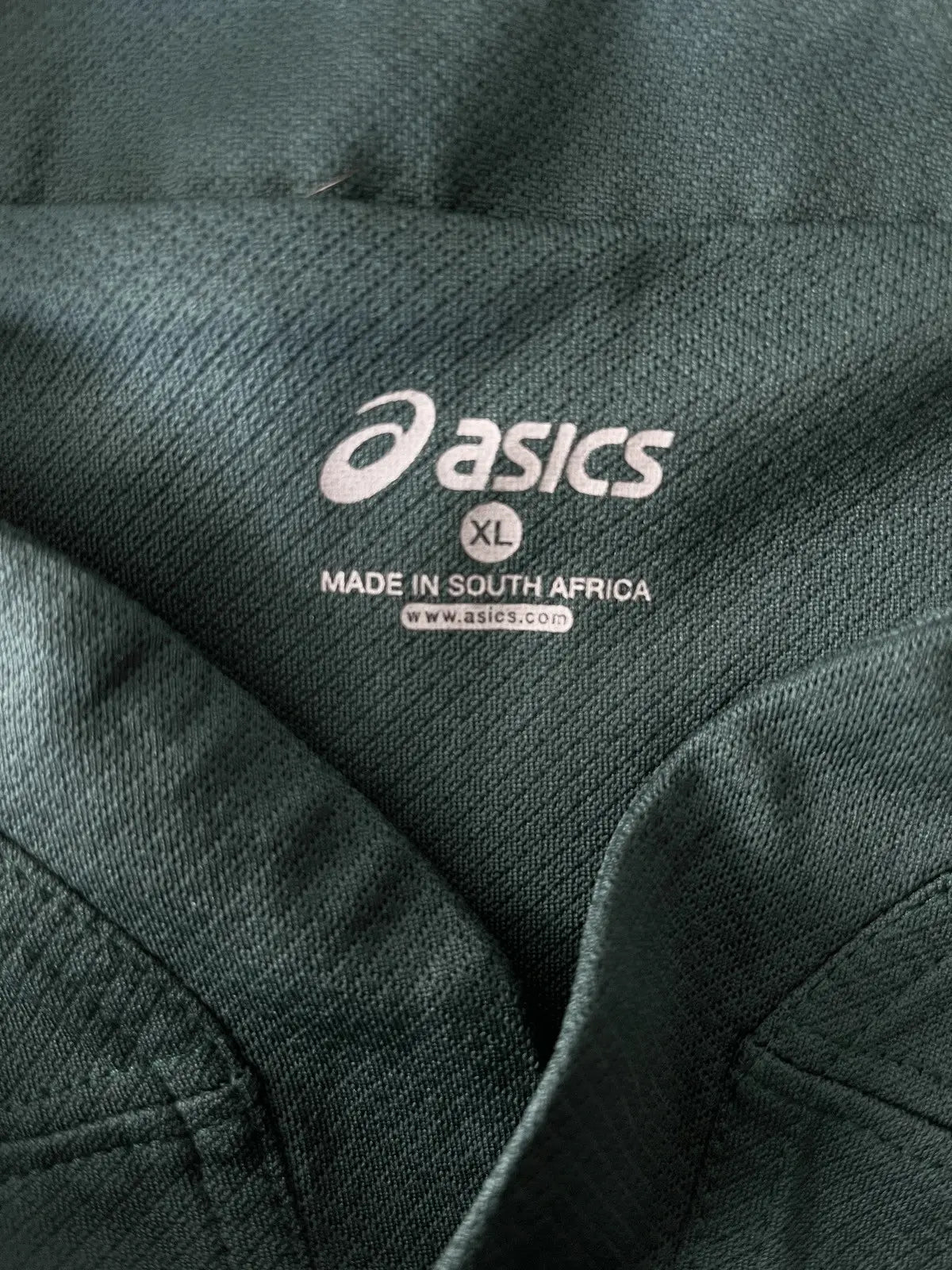 2014-15 Ascis South Africa Rugby Home Jersey