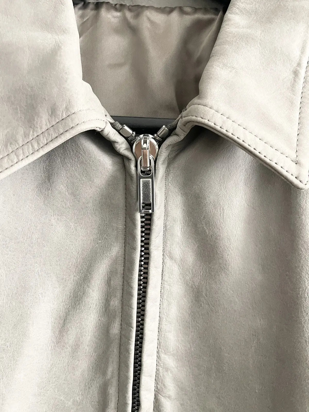 SS24 Rick Owens Brad Leather Jacket