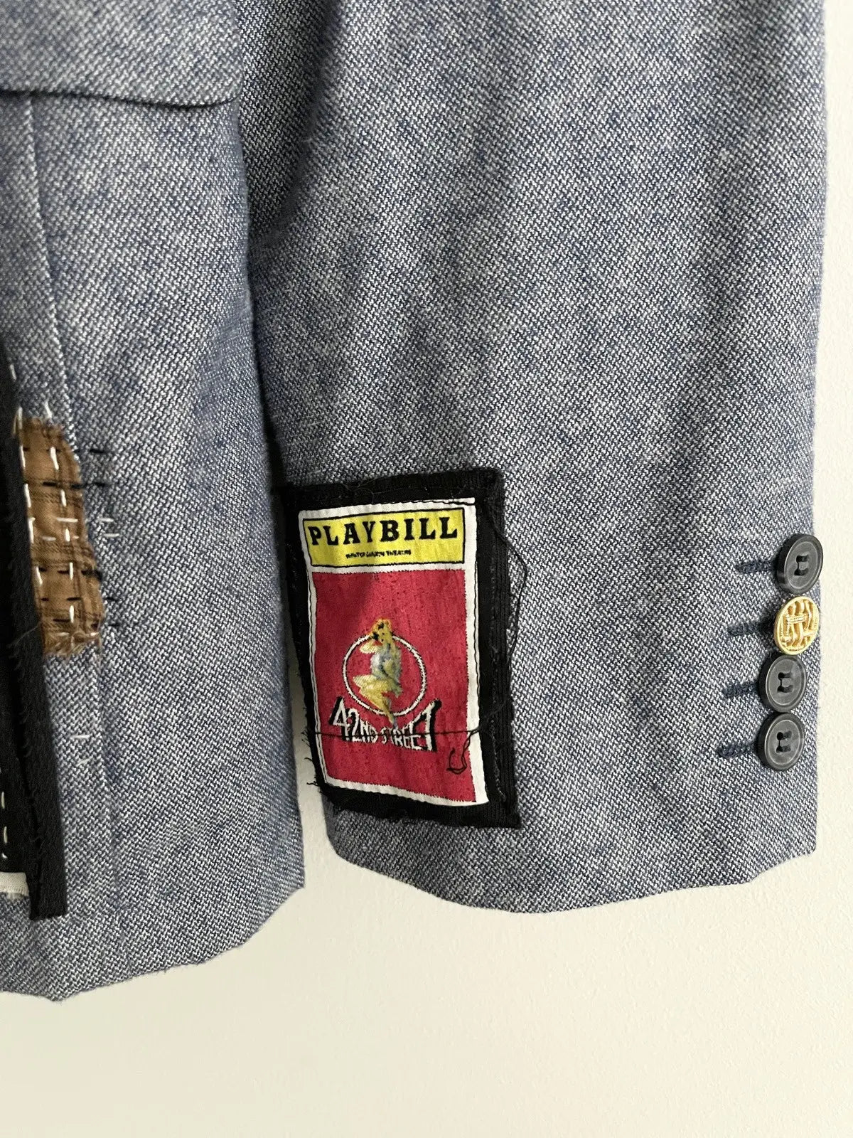 1 of 1 “80s MEMORY” Handmade Patches Blazers