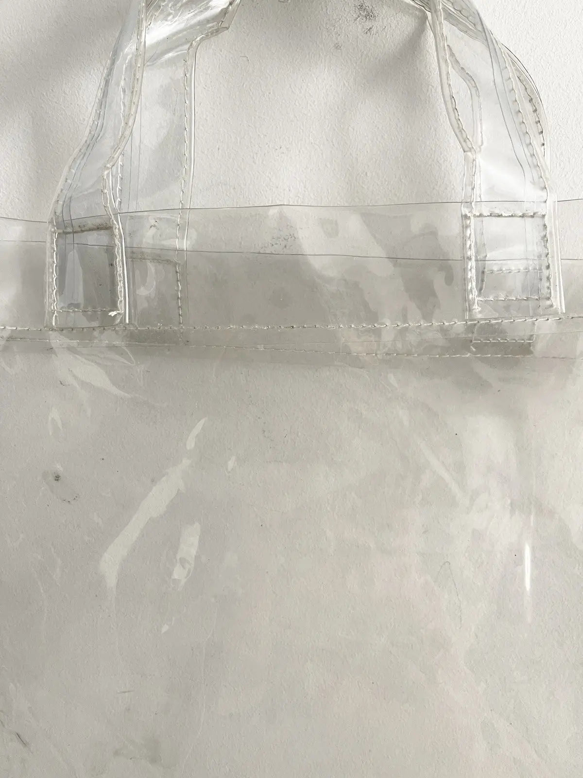 2010s Comme Des Garçons Clear Tote Bag