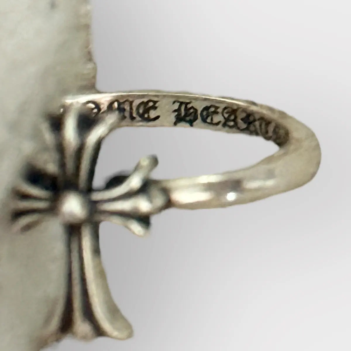 Chrome Hearts “Bubblegum” Cross Ring