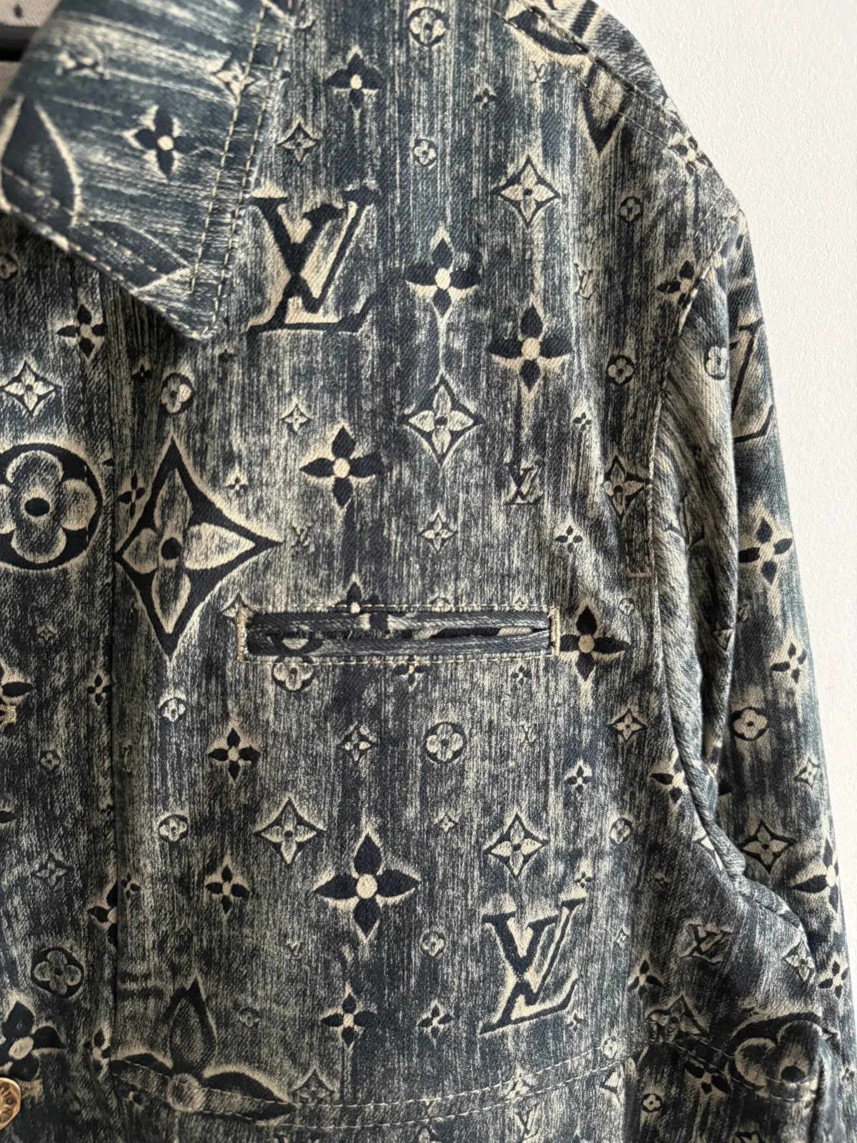 2023 Louis Vuitton All Over Monogram Tailored Jacket