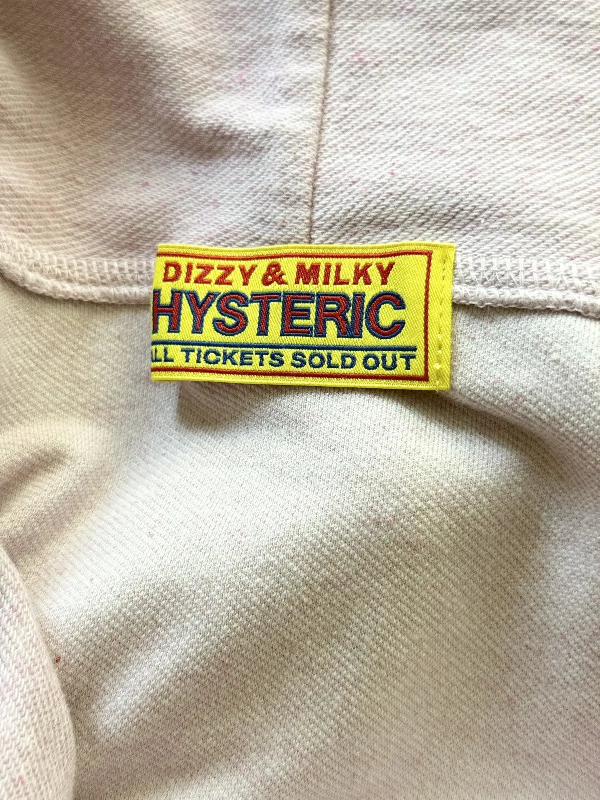 2000s Hysteric Glamour 80 Girl Pink Zip Hoodie