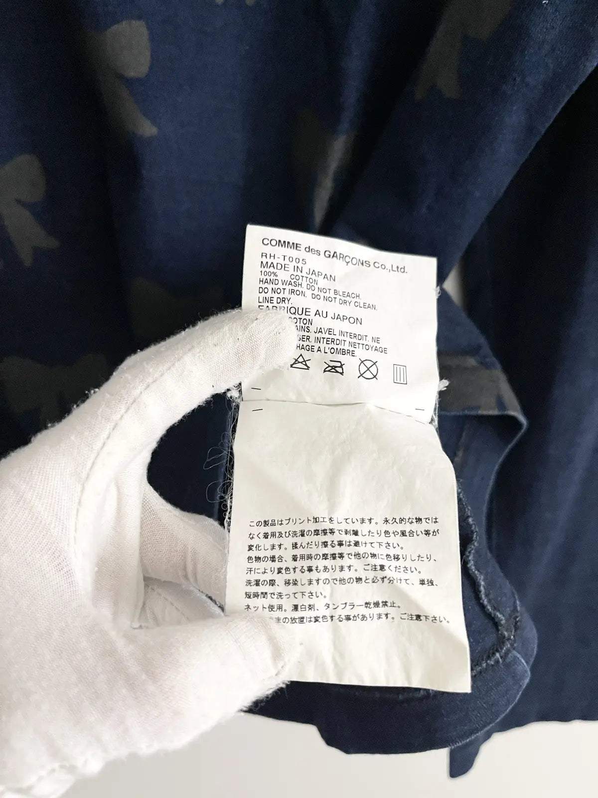 2011 Comme Des Garçons Ribbon LS Tee