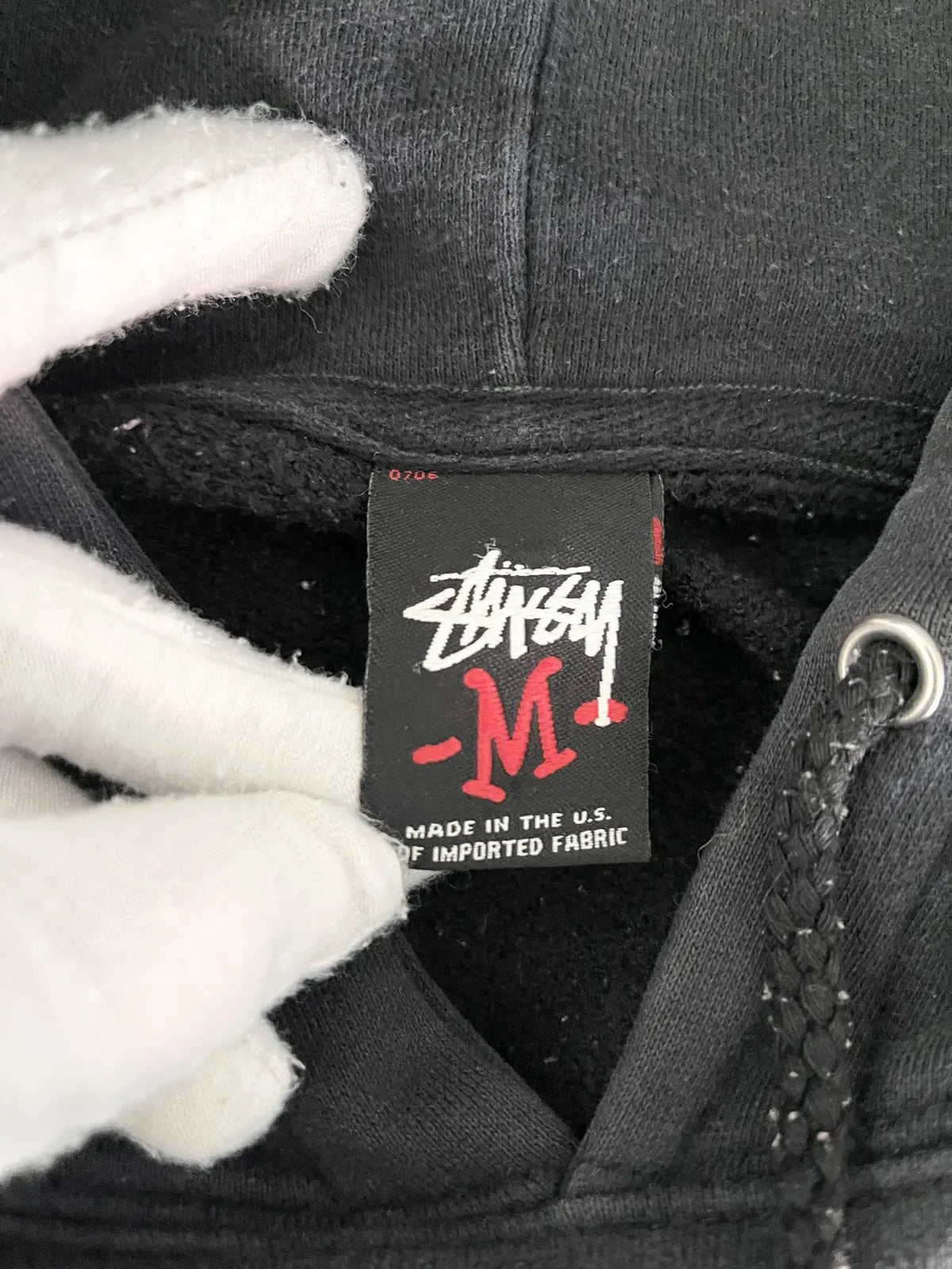 2000s Stüssy 80 Jumbo Logo Hoodie