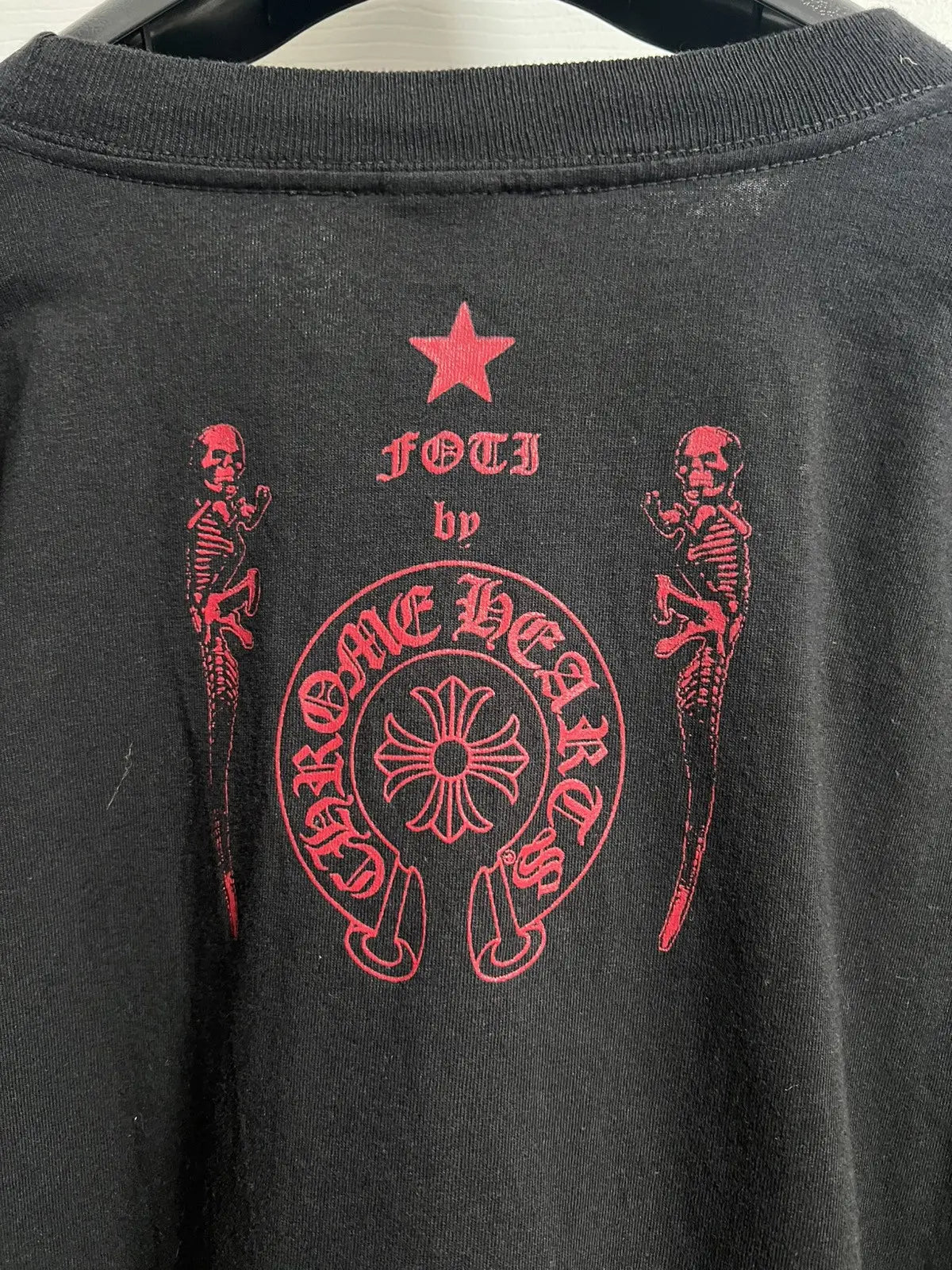 2000s Chrome Hearts Foti Skull Angel LS Tee