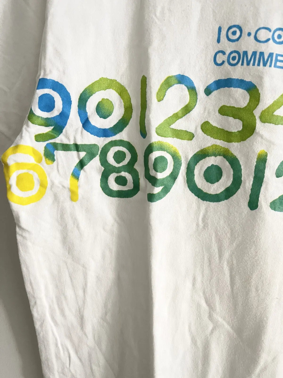 2010s Comme Des Garçons 10 Corso Como Numbers Tee