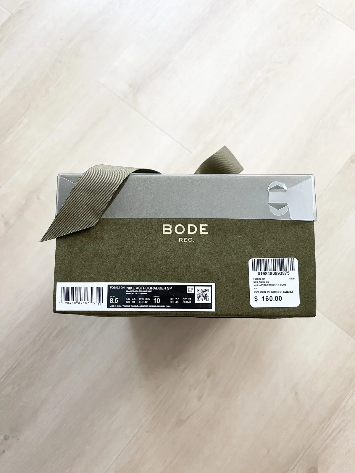 Bode x Nike Astro Grabber Black Coconut