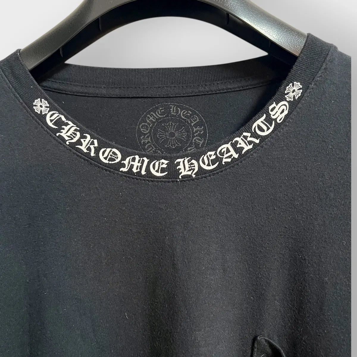 2010s Chrome Hearts Neck Logo Pocket Tee