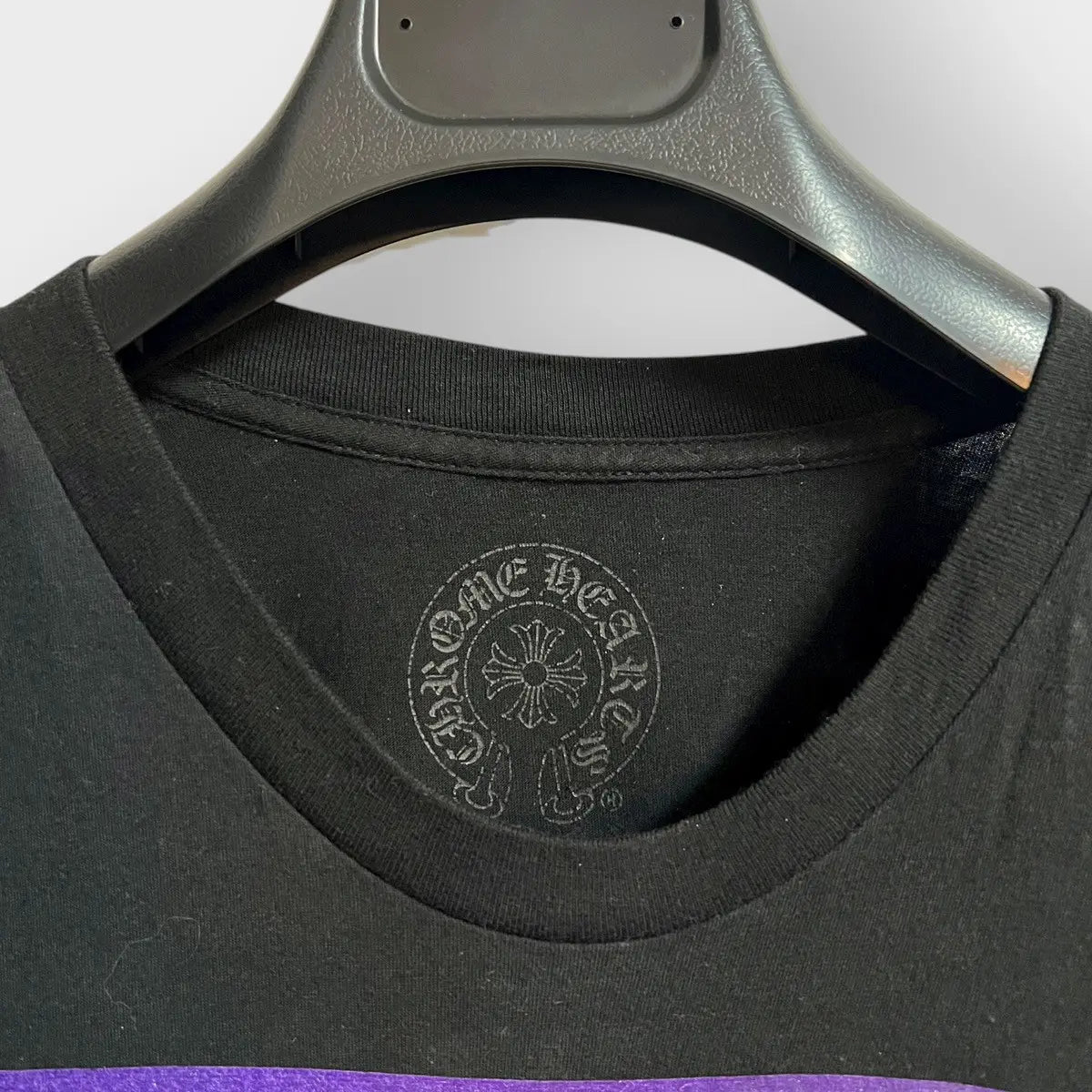 2010s Chrome Hearts Foti Dog Blue Cross Logo Tee