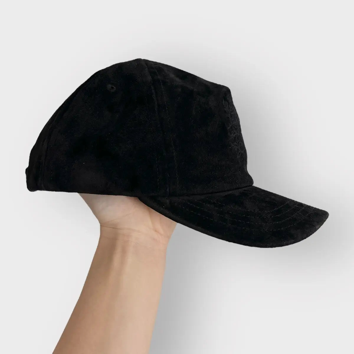 Chrome Hearts Calf Suede Leather Hat