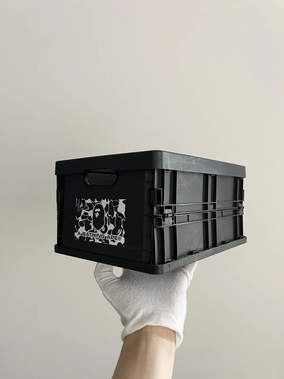 Bape Crate A BATHING APE Storage Container Box Tray