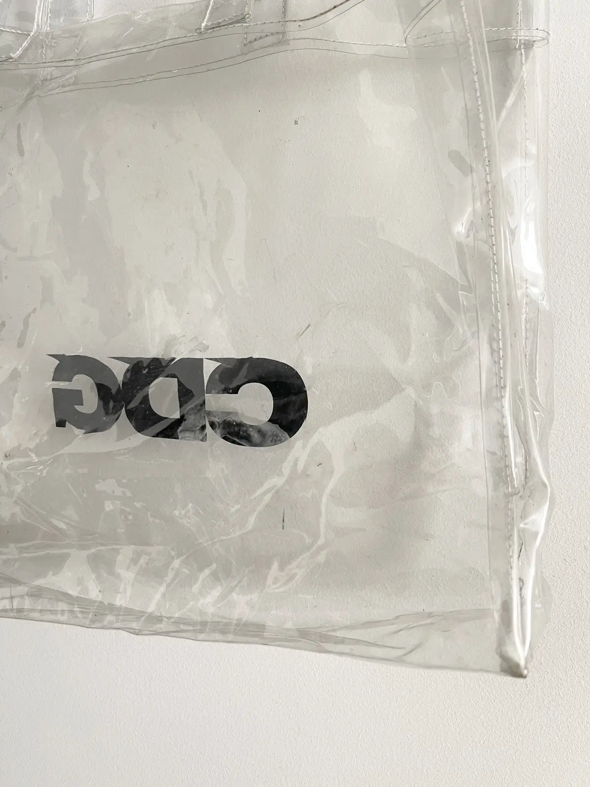 2010s Comme Des Garçons Clear Tote Bag