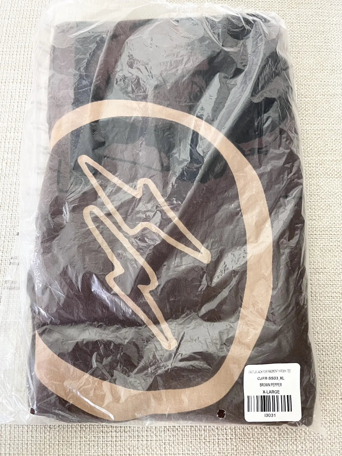 2021 Travis Scott Cactus Jack x Fragment Hiroshi Tee