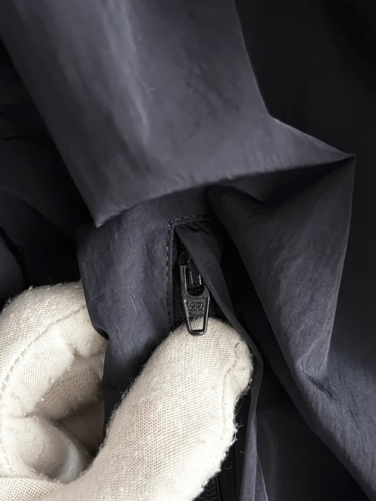 FW20 Balenciaga Credit Card Logo Windbreaker Jacket