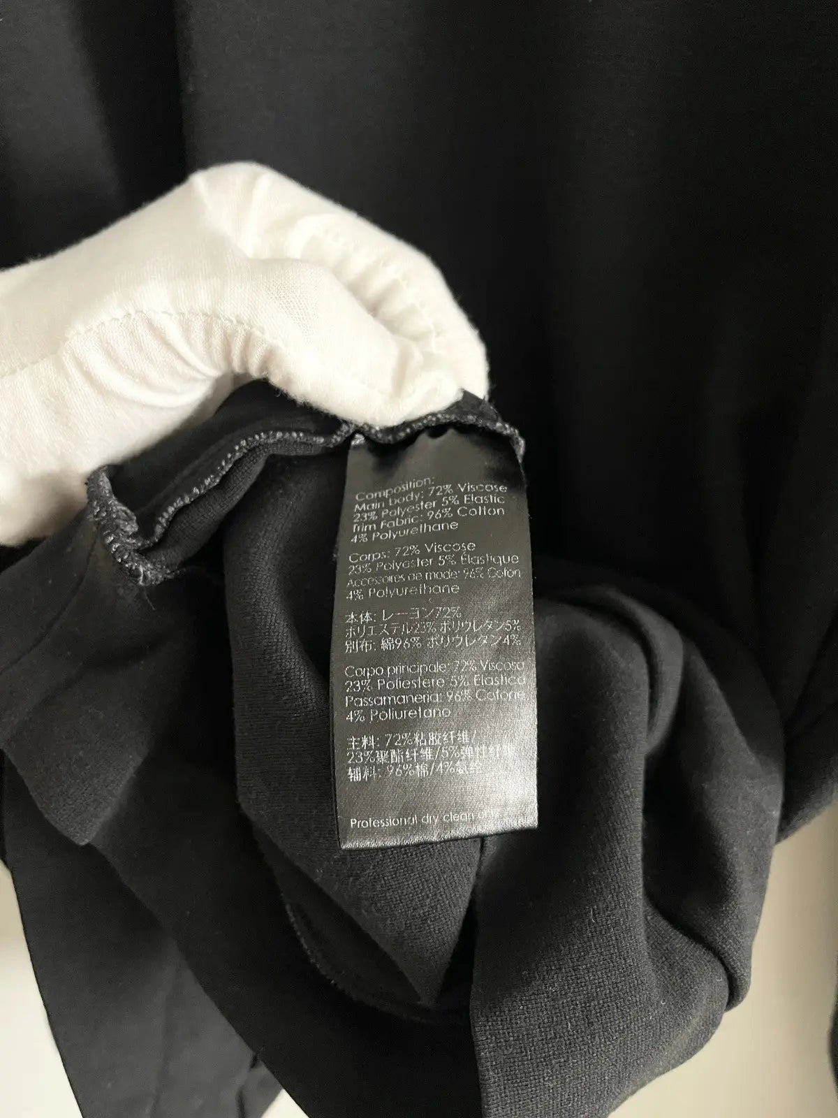 2010s 3.1 Phillip Lim Black Sleeve Patch Sweater