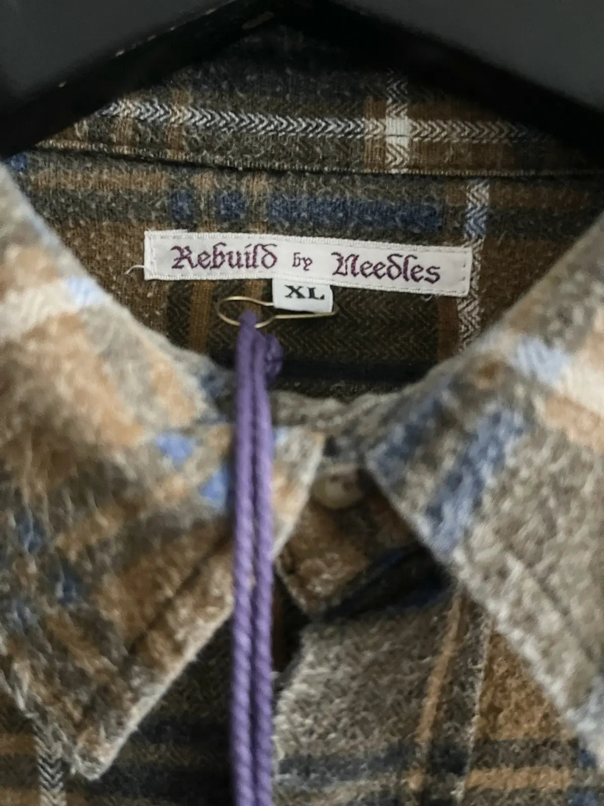 Needles Rebuild by Needles 7 Cut Flannel Shirt